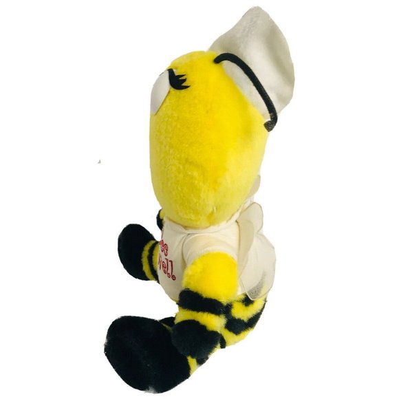 Bumble Bee Nurse “BEE WELL” Plush Get Well Soon Teleflora Gift 9" Stuffed Animal - Picture 5 of 8